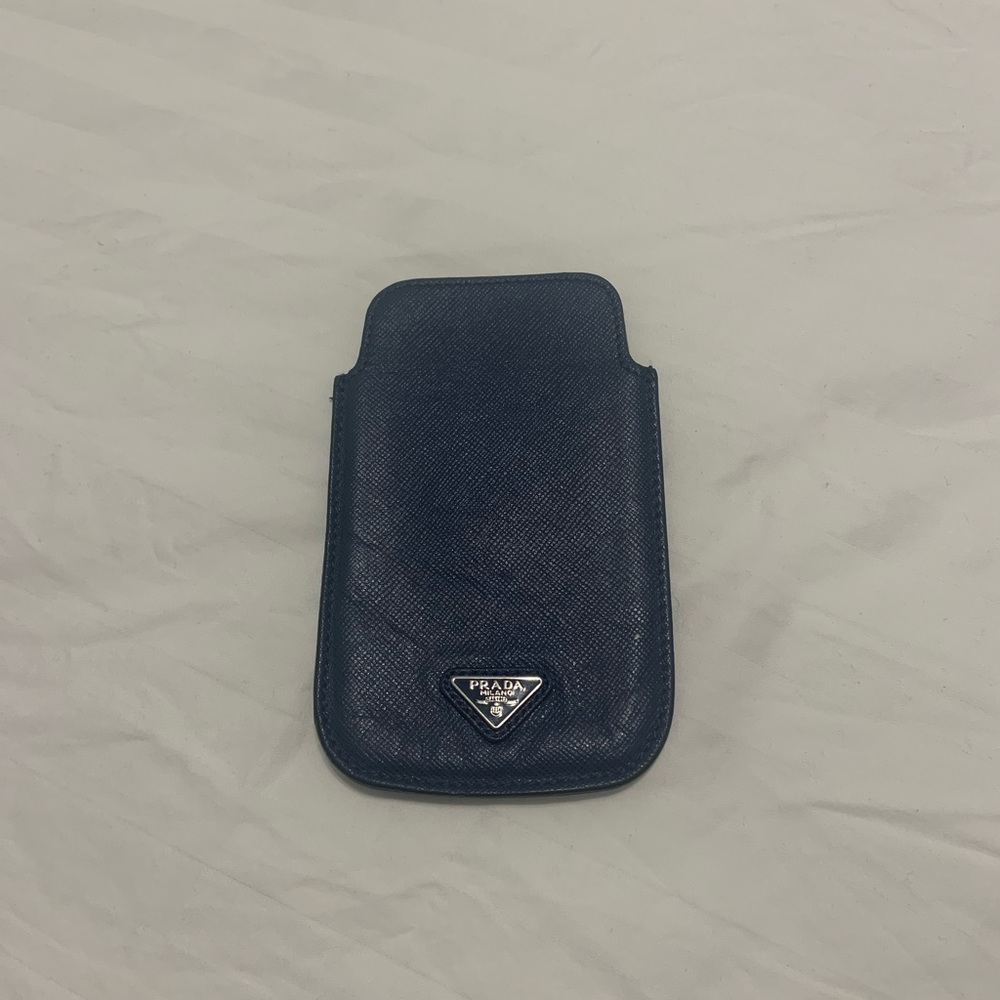Single Pocket Prada Credit Card Holder